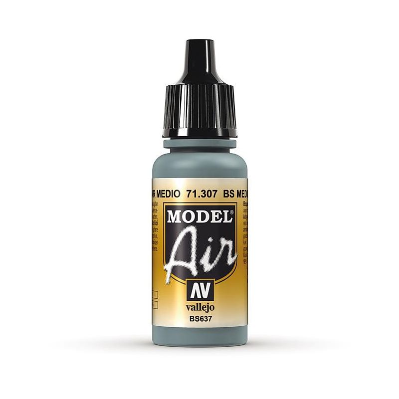 Vallejo 71307 Közép-tenger szürke, BS